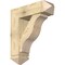 Ekena Millwork Funston Arts and Crafts Rough Sawn Bracket w/ Offset Brace, Douglas Fir, 8"W x 26"D x 30"H BKT0806X26X30FST03RDF - alternate 1